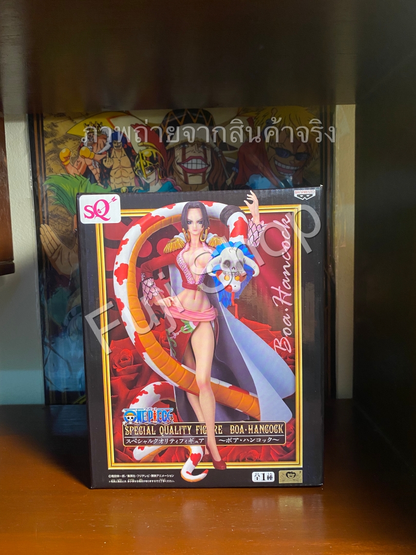 Boa Hancock ของแท้ JP แมวทอง - SQ Banpresto [โมเดลวันพีช]