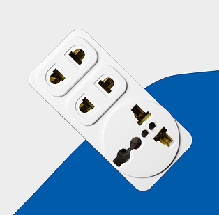 Adapter Universal 1 ช่อง + 2