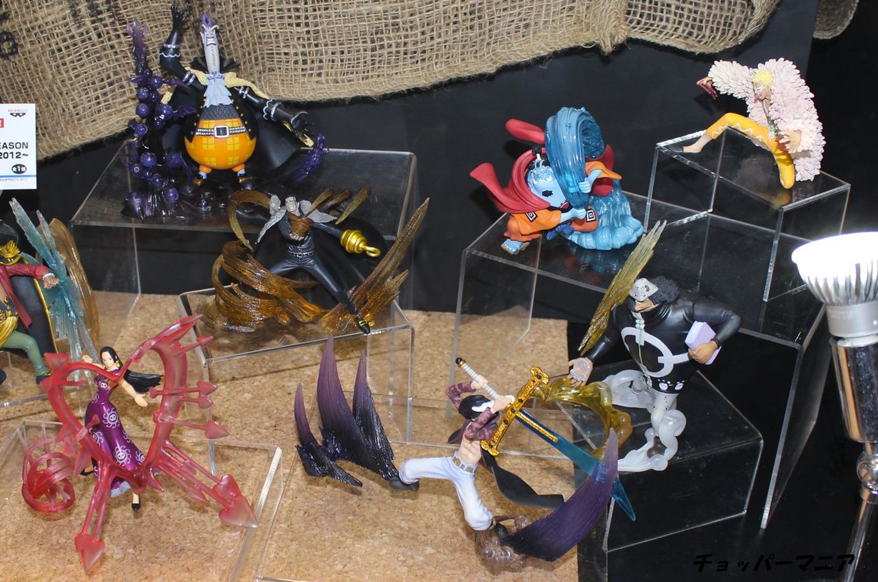 Seven Warlords of the Seas Set ของแท้ JP แมวทอง - Super Effect Banpresto [โมเดลวันพีช] (8 ตัว)