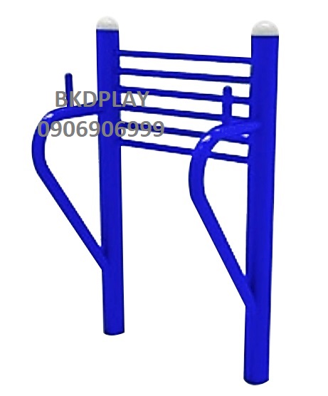 เครื่องออกกำลังกาย กลางแจ้ง ชุดอุปกรณ์ บริหารหน้าท้อง แบบกำแพง เหล็ก ลานกีฬา อเนกประสงค์ สนามกีฬา ขนาด 50 x 70 x 150 ซม.