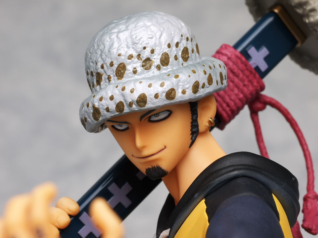 Law ของแท้ JP แมวทอง - POP Deluxe Megahouse [โมเดลวันพีช]