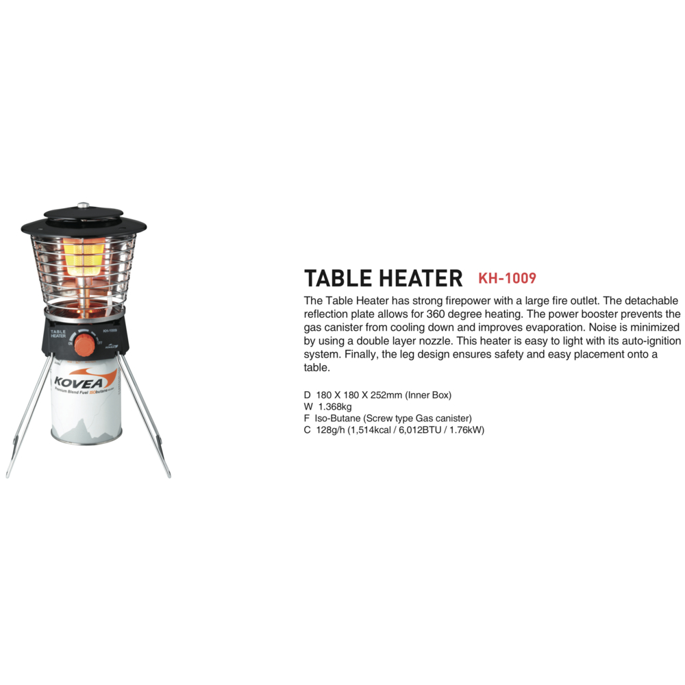 Table Heater - MunichOutdoor : Inspired by LnwShop.com