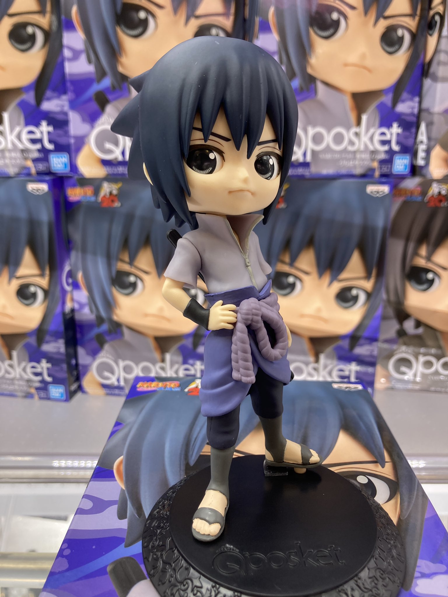 Sasuke ของแท้ JP - Q Posket Banpresto [โมเดลนารูโตะ]