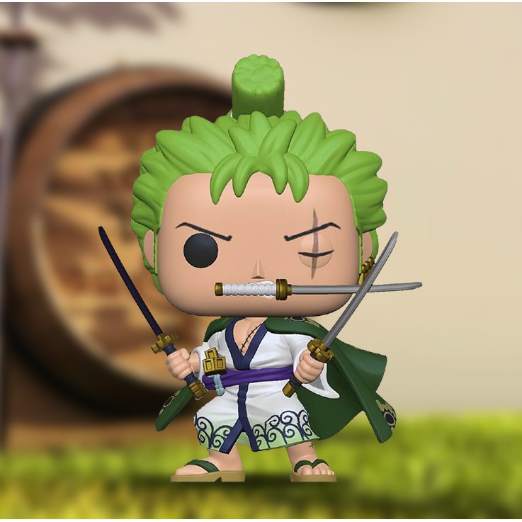 Zoro Wano ของแท้ USA - PoP Funko [โมเดลวันพีช]