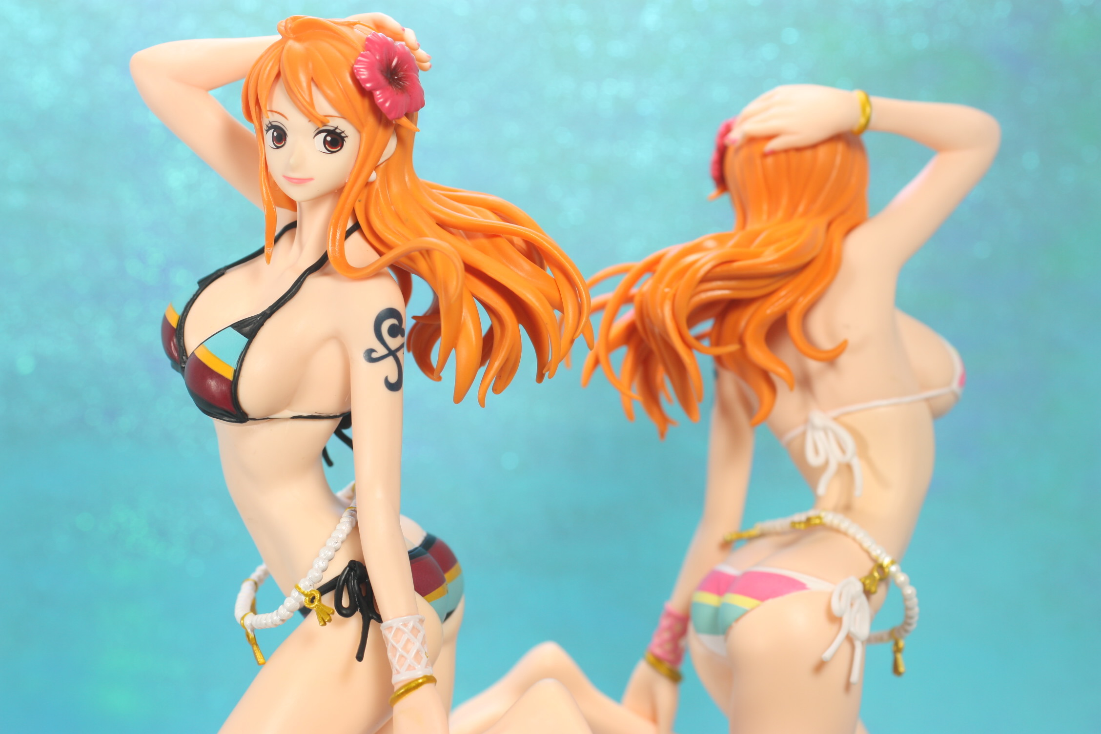 Nami Color Walk Style ของแท้ JP แมวทอง - Glitter & Glamours Banpresto [โมเดลวันพีช]