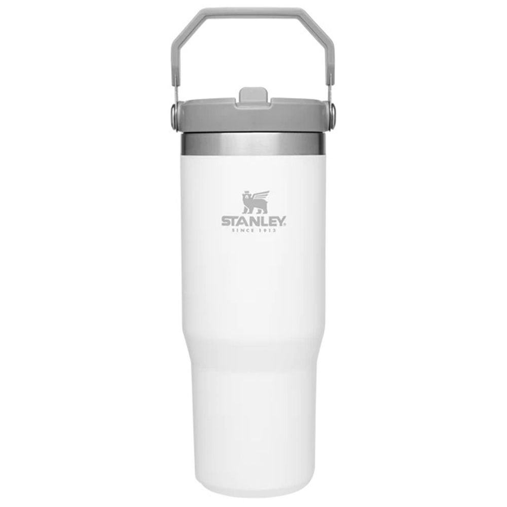 Classic Flip Straw Tumbler 30Oz Polar White