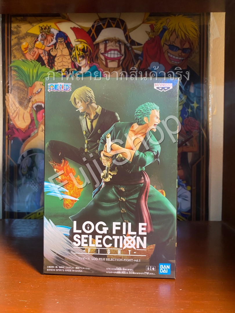 Zoro ของแท้ JP แมวทอง - Log File Selection Banpresto [โมเดลวันพีช]