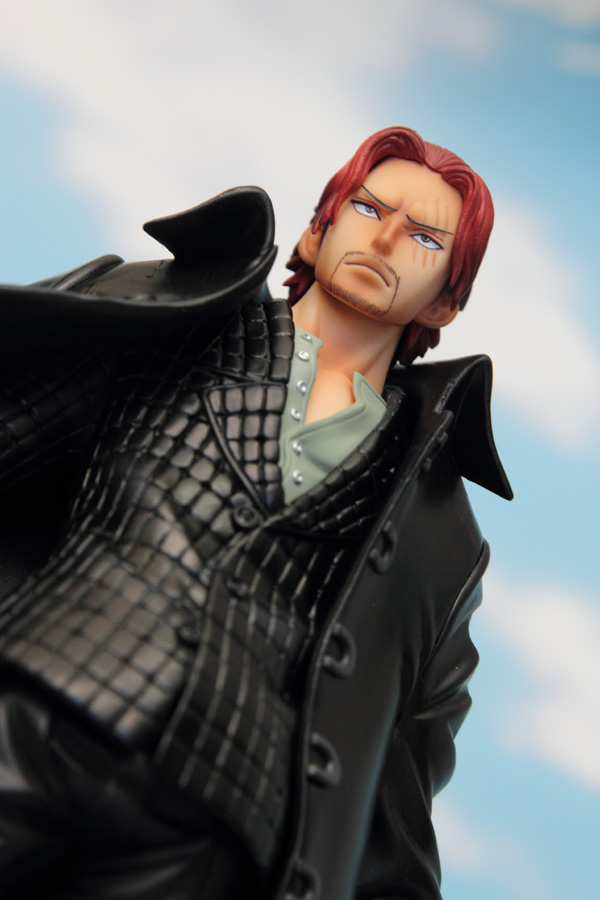 Shanks Strong World ของแท้ JP แมวทอง - POP Megahouse [โมเดลวันพีช]