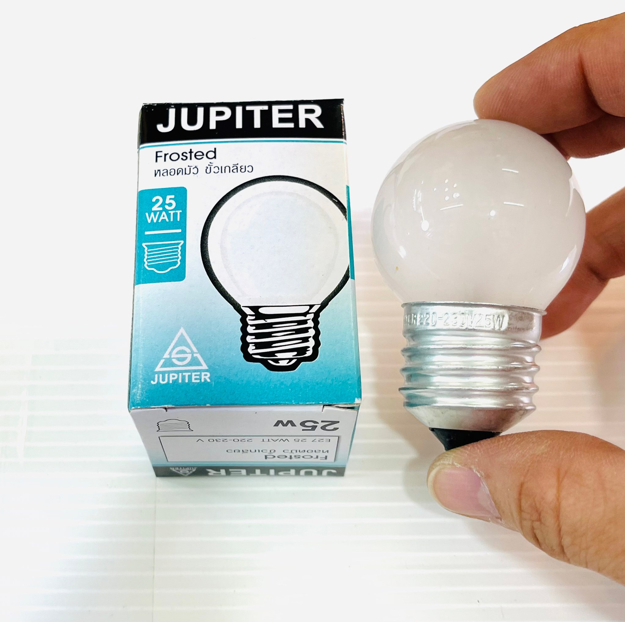 หลอดปิงปองขุ่น E27 Jupiter 25w / 40w