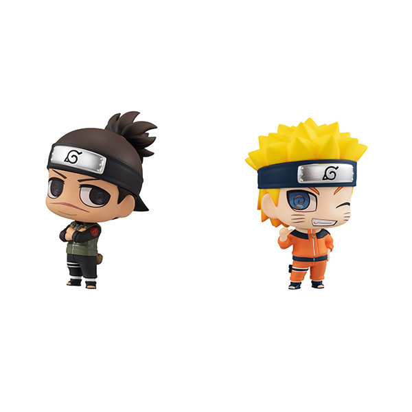 Naruto & Iruka ของแท้ JP - ChimiMegaBuddyProject Megahouse [โมเดลนารูโตะ] (2 ตัว)