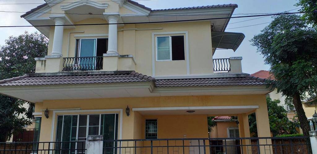 ให้เช่าบ้านเดี่ยว 2ชั้น The Grand พระราม 2 พันท้ายนรสิงห์ สมุทรสาคร ให้เช่า 19,500 บาท/เดือน(รวมค่าส่วนกลาง)