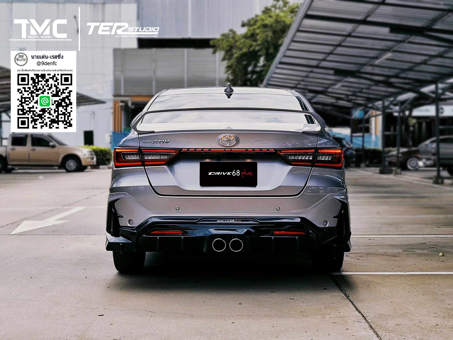 𝐃𝐫𝐢𝐯𝐞𝟔𝟖 𝐏𝐥𝐮𝐬 VS Toyota Yaris Ativ 4D 2022 [เพิ่มเติมความสวยล้ำเข้าไปแบบ++]