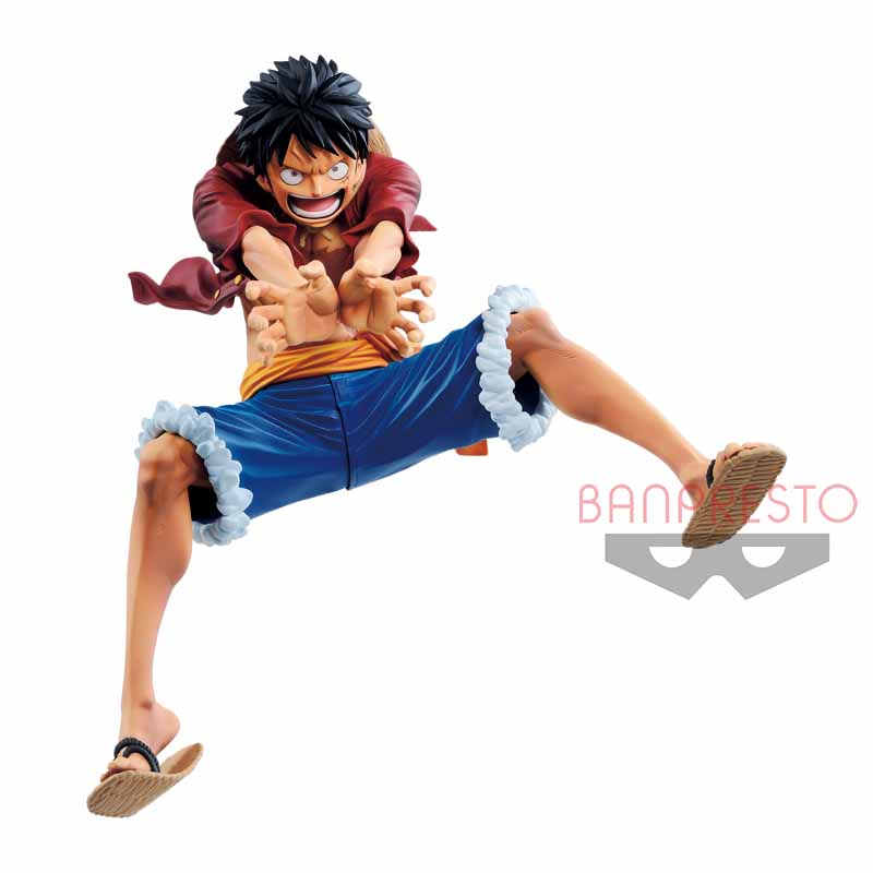 Luffy ของแท้ JP แมวทอง - Maximatic Banpresto [โมเดลวันพีช]