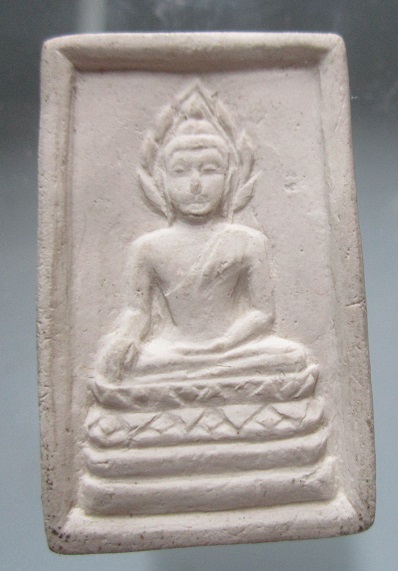 พระผงรูปเหมือนพระพุทธ ครูบาเณร สันติธรรม ไม่ทราบที่