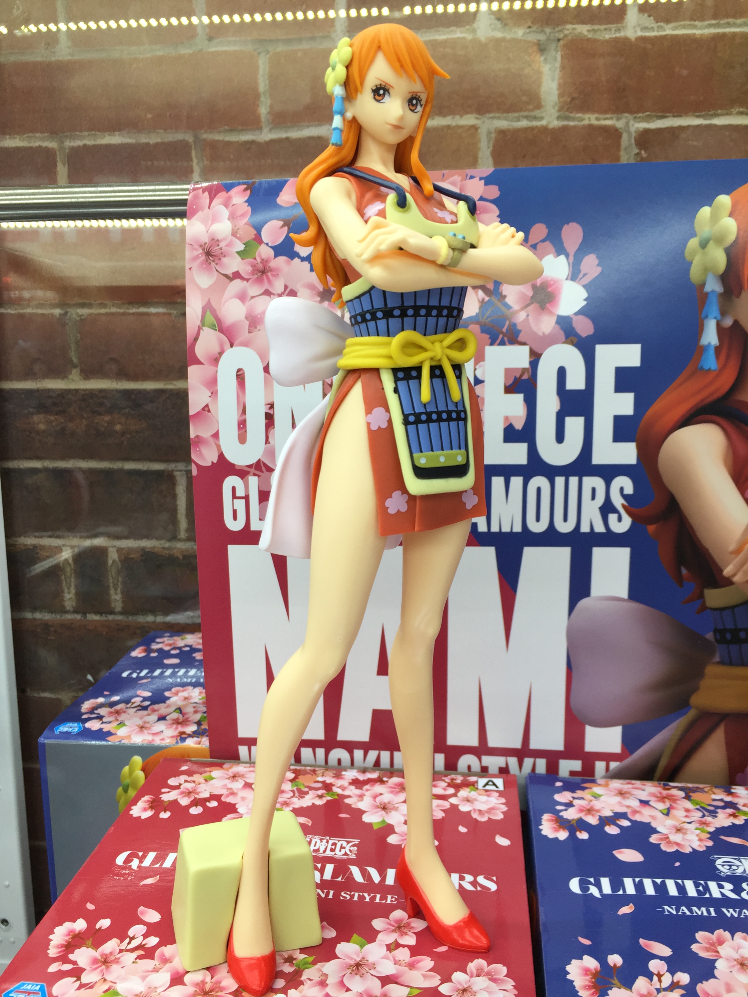 Nami Wanokuni Style ของแท้ JP แมวทอง - Glitter & Glamours Banpresto [โมเดลวันพีช]