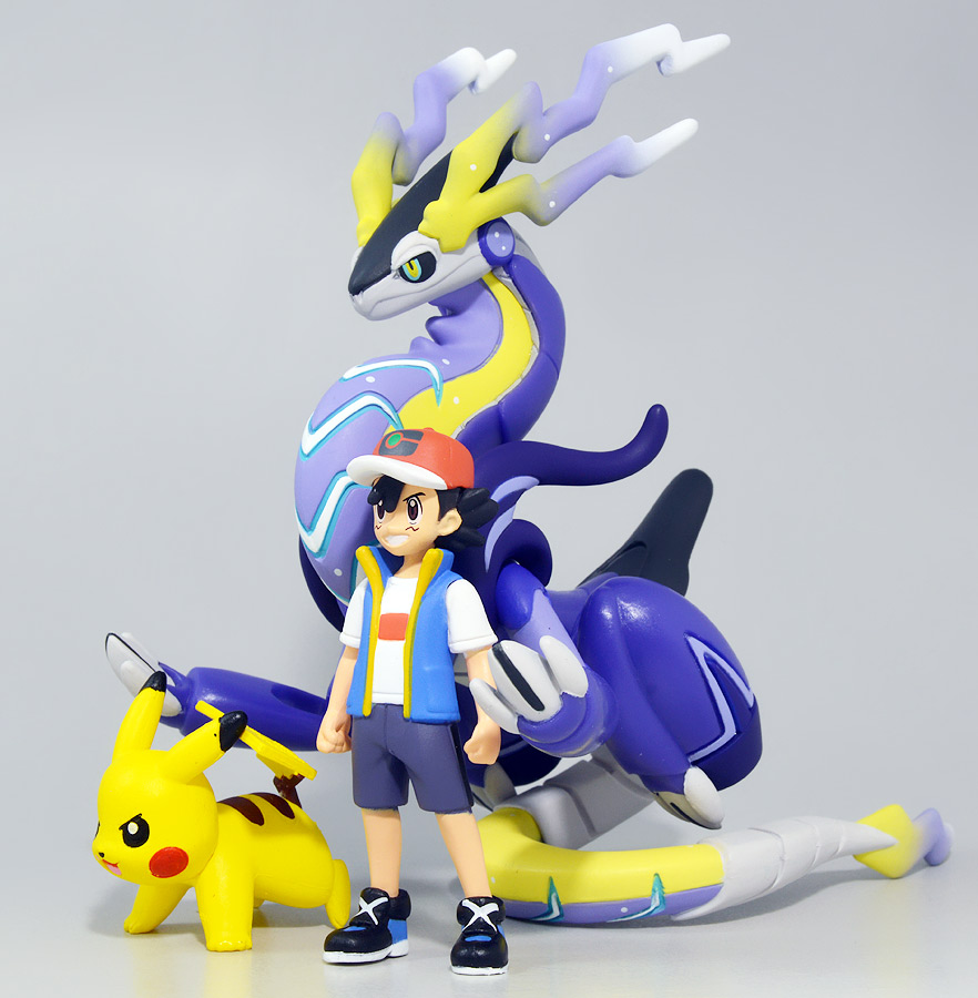 Miraidon ของแท้ JP - Monster Collection Takara Tomy [โมเดลโปเกมอน]