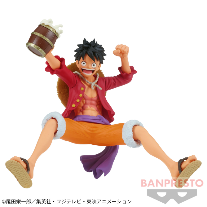 Luffy ของแท้ JP แมวทอง - Banpresto [โมเดลวันพีช]