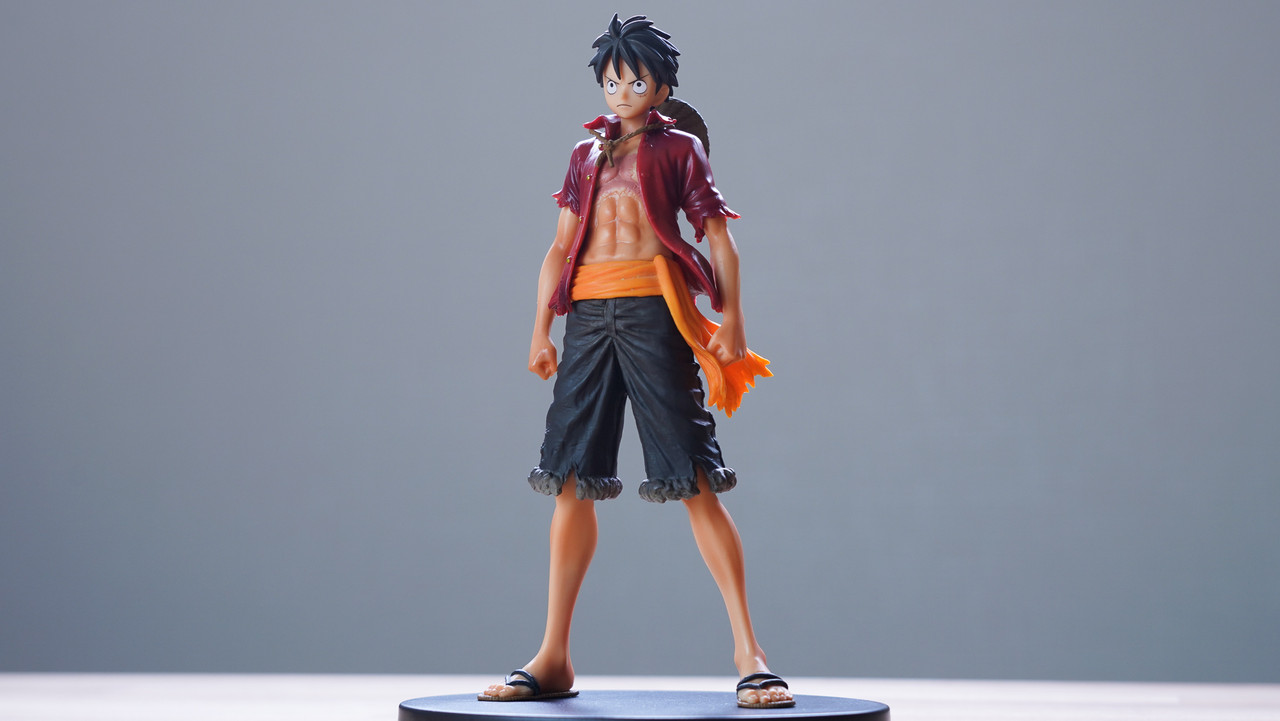 Luffy Stampede ของแท้ JP แมวทอง - Grandline Men Banpresto [โมเดลวันพีช]