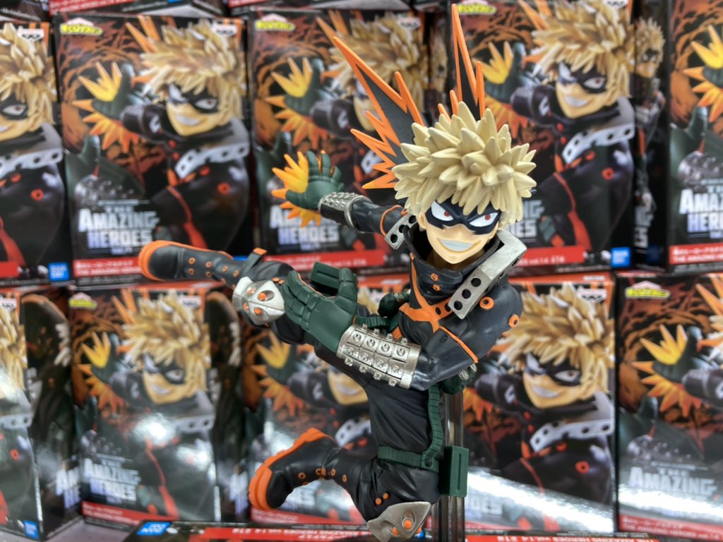 Bakugo ของแท้ JP - The Amazing Heroes Banpresto [โมเดล My Hero Academia]