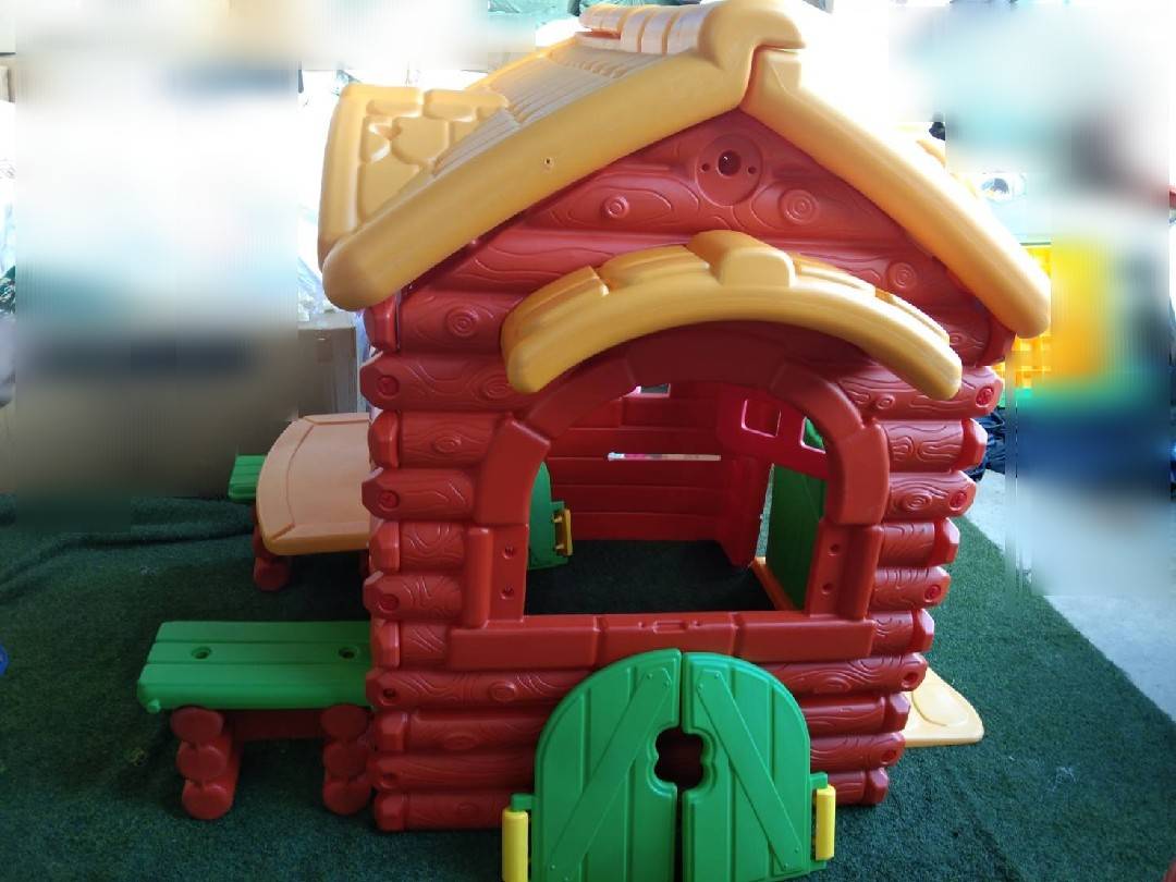 านสีส้ม บ้านรังนก,บ้านของเล่น, บ้านเด็ก ,ของเล่นเด็ก, เครื่องเล่นสนาม พร้อมส่ง