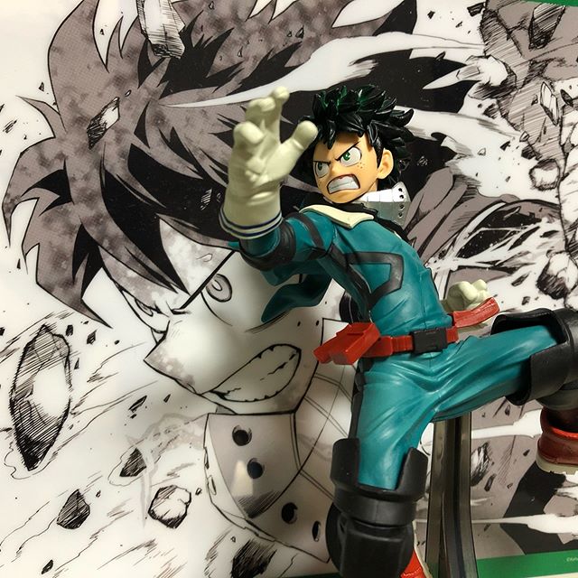 Midoriya ของแท้ JP - The Amazing Heroes Banpresto [โมเดล My Hero Academia]