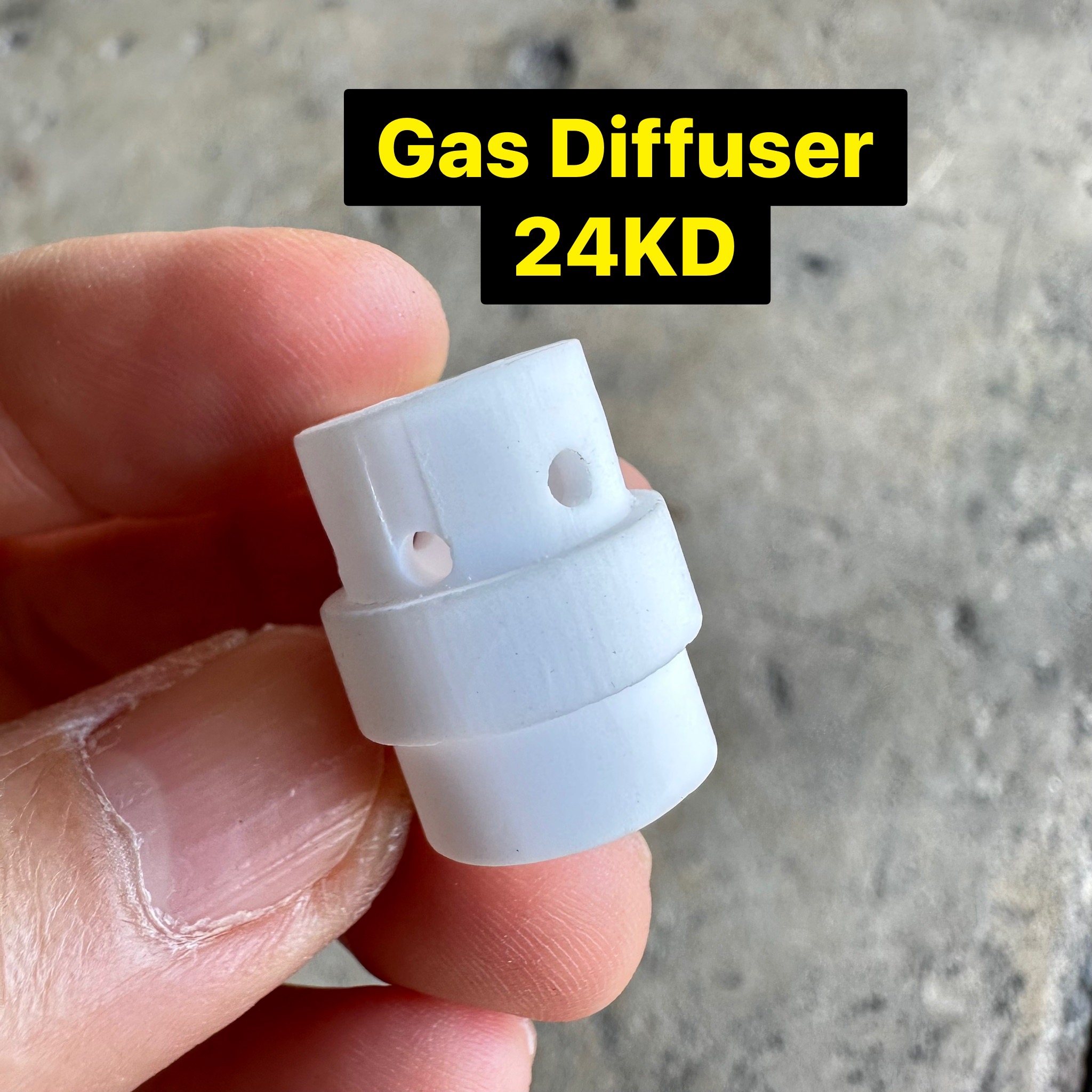 24KD GAS DIFFUSER (แหวนอากาศ)