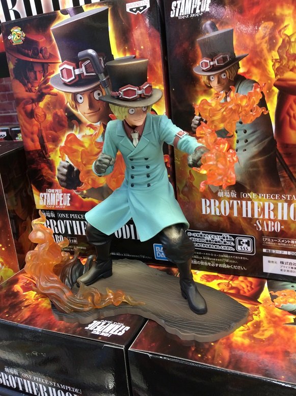 Brotherhood Stampede Set ของแท้ JP แมวทอง - Banpresto [โมเดลวันพีช] (2 ตัว)