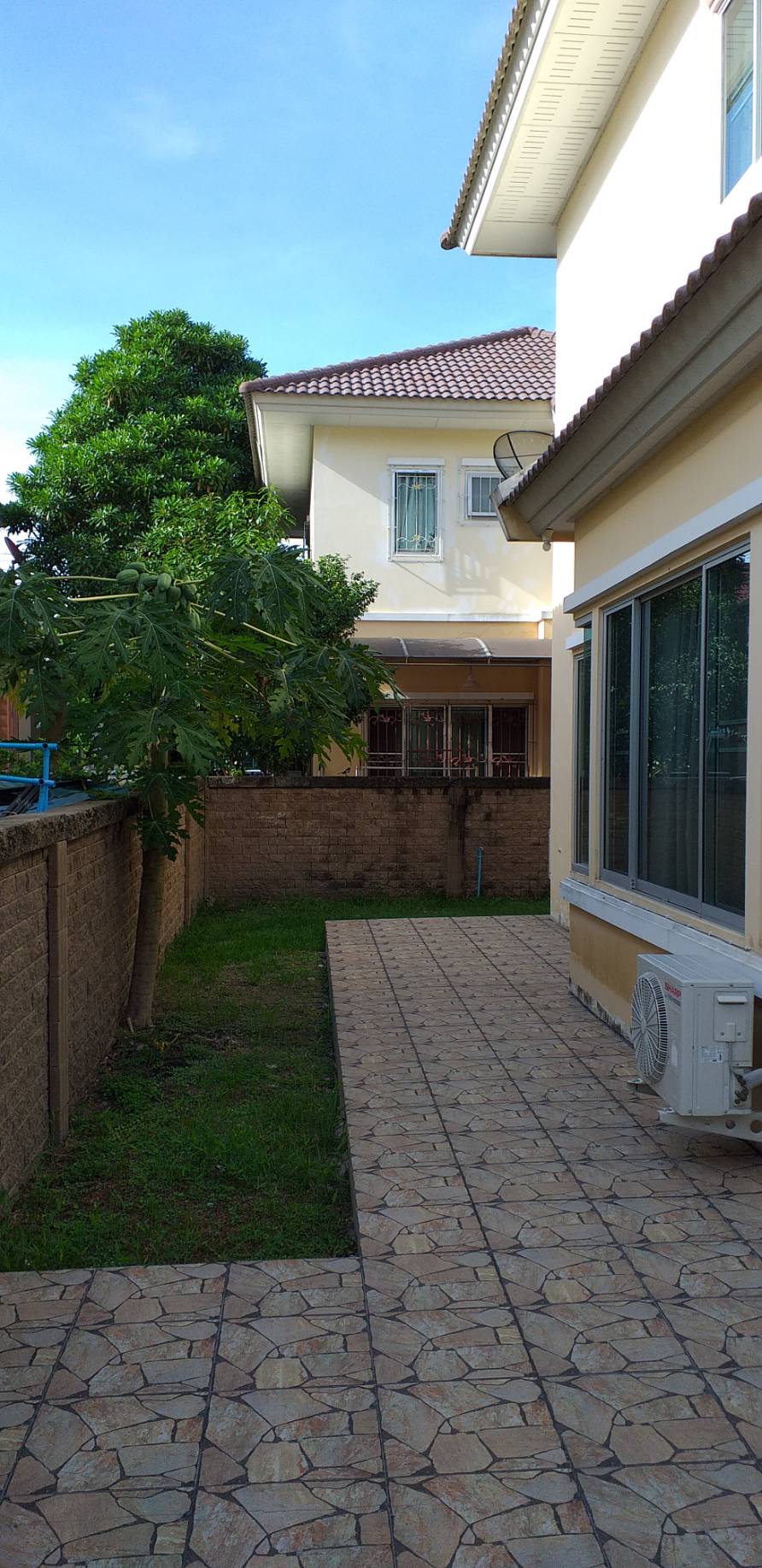 ให้เช่าบ้านเดี่ยว 2ชั้น The Grand พระราม 2 พันท้ายนรสิงห์ สมุทรสาคร ให้เช่า 19,500 บาท/เดือน(รวมค่าส่วนกลาง)