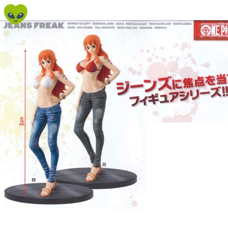 Jeanist Contest Set ของแท้ JP แมวทอง - Jeans Freak Banpresto [โมเดลวันพีช] (12 ตัว)