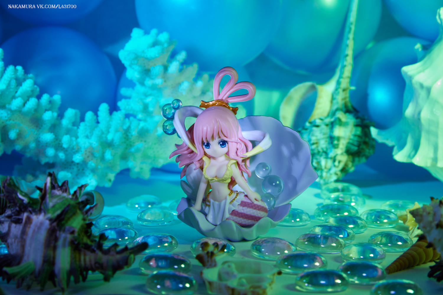 Shirahoshi ของแท้ JP แมวทอง - Girlish Banpresto [โมเดลวันพีช]