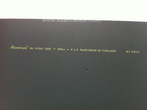 ยางดำแผ่น AEROFLEX 3843 หนา 3/8