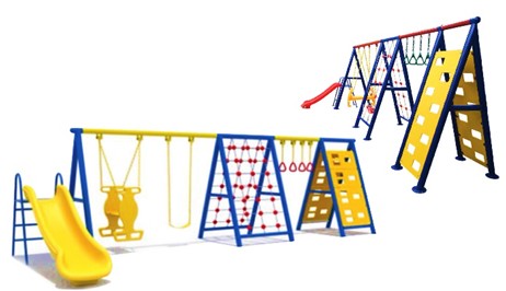 เครื่องเล่นสนาม ชุด เครื่องเล่นสนาม 5 อย่าง