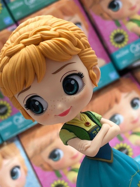Anna Fever Design - Normal Color ของแท้ JP - Q Posket Banpresto [โมเดล Disney]