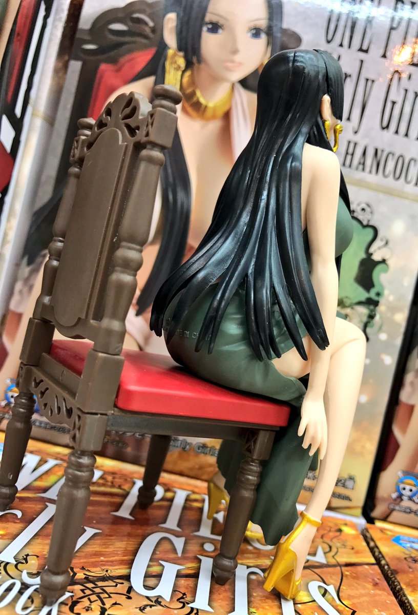 Boa Hancock ของแท้ JP แมวทอง - Girly Girls Banpresto [โมเดลวันพีช]