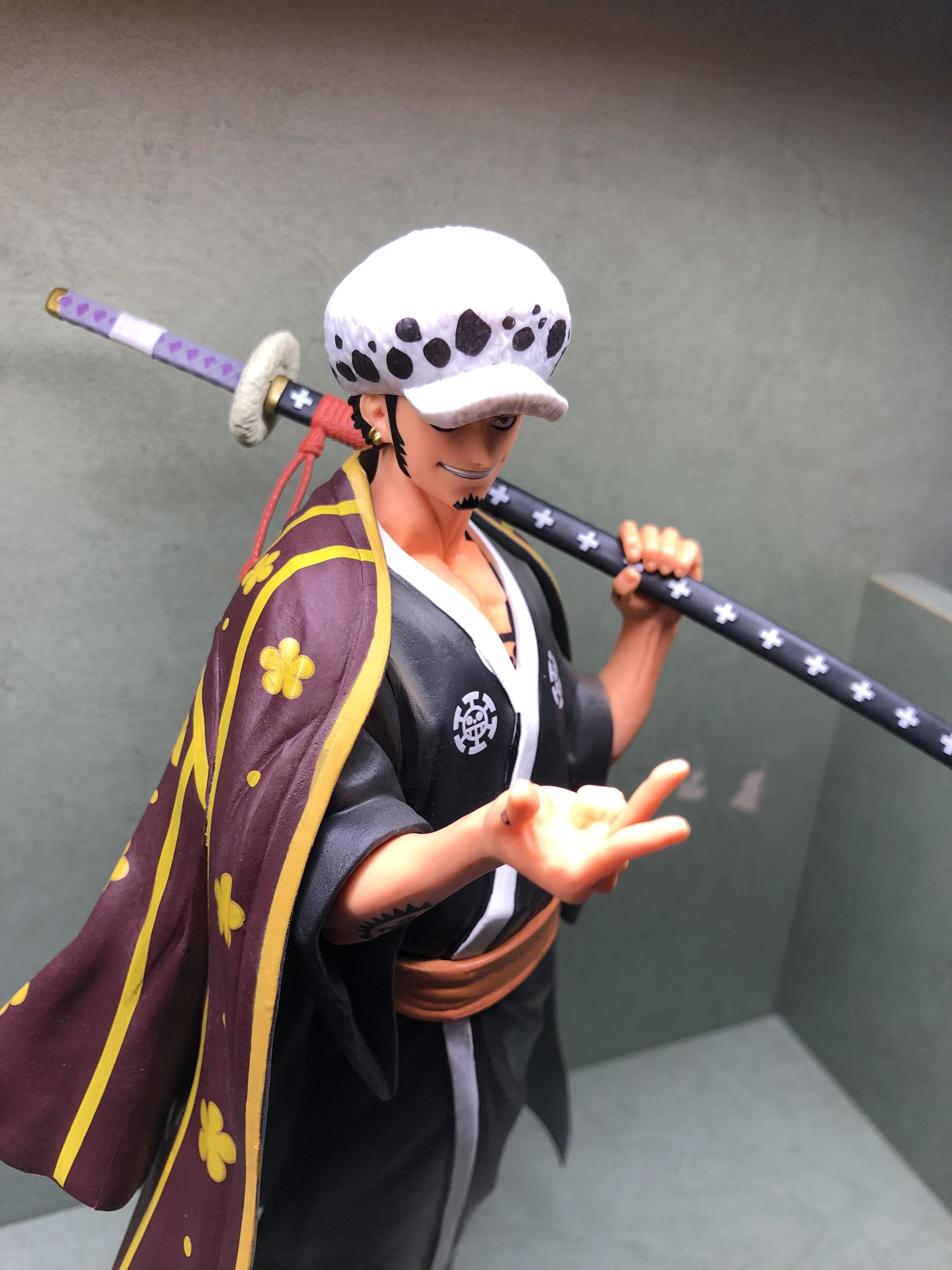 Law Wano ของแท้ JP แมวทอง - Ichiban Kuji Banpresto [โมเดลวันพีช]