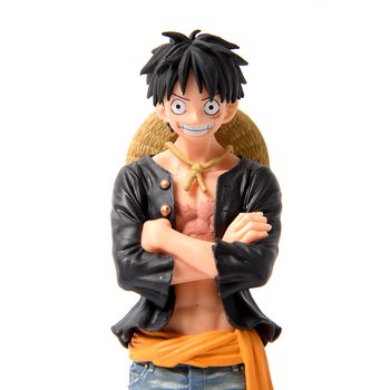 Luffy Special Color ของแท้ JP แมวทอง - Jeans Freak Banpresto [โมเดลวันพีช]