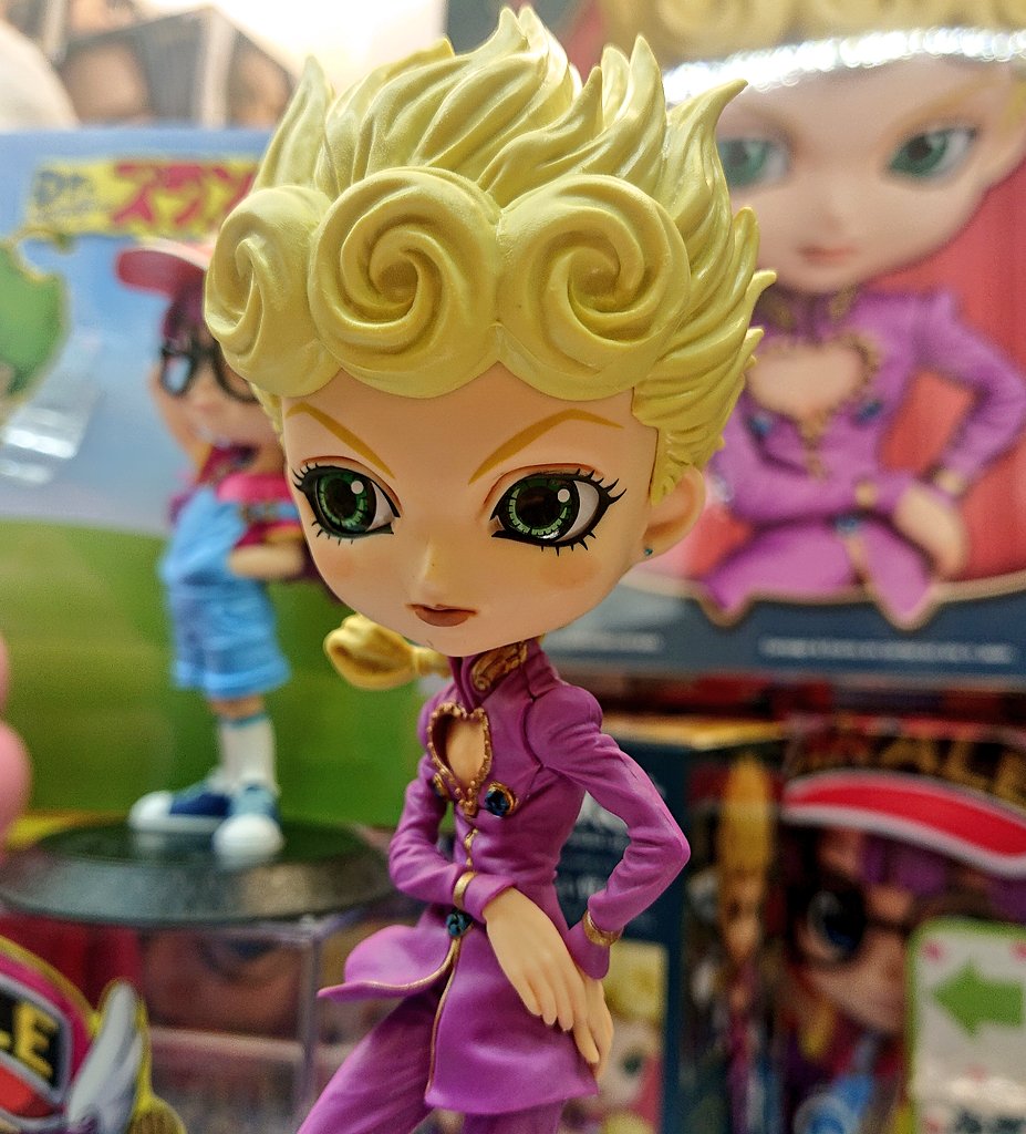 Giovanna ของแท้ JP - Q Posket Banpresto [โมเดล JoJo]