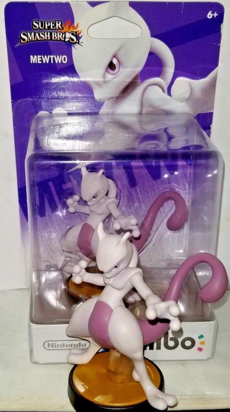 Mewtwo ของแท้ JP - Amiibo Nintendo [โมเดลโปเกมอน]