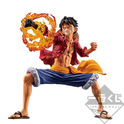 Luffy ของแท้ JP แมวทอง - Ichiban Kuji Banpresto [โมเดลวันพีช]