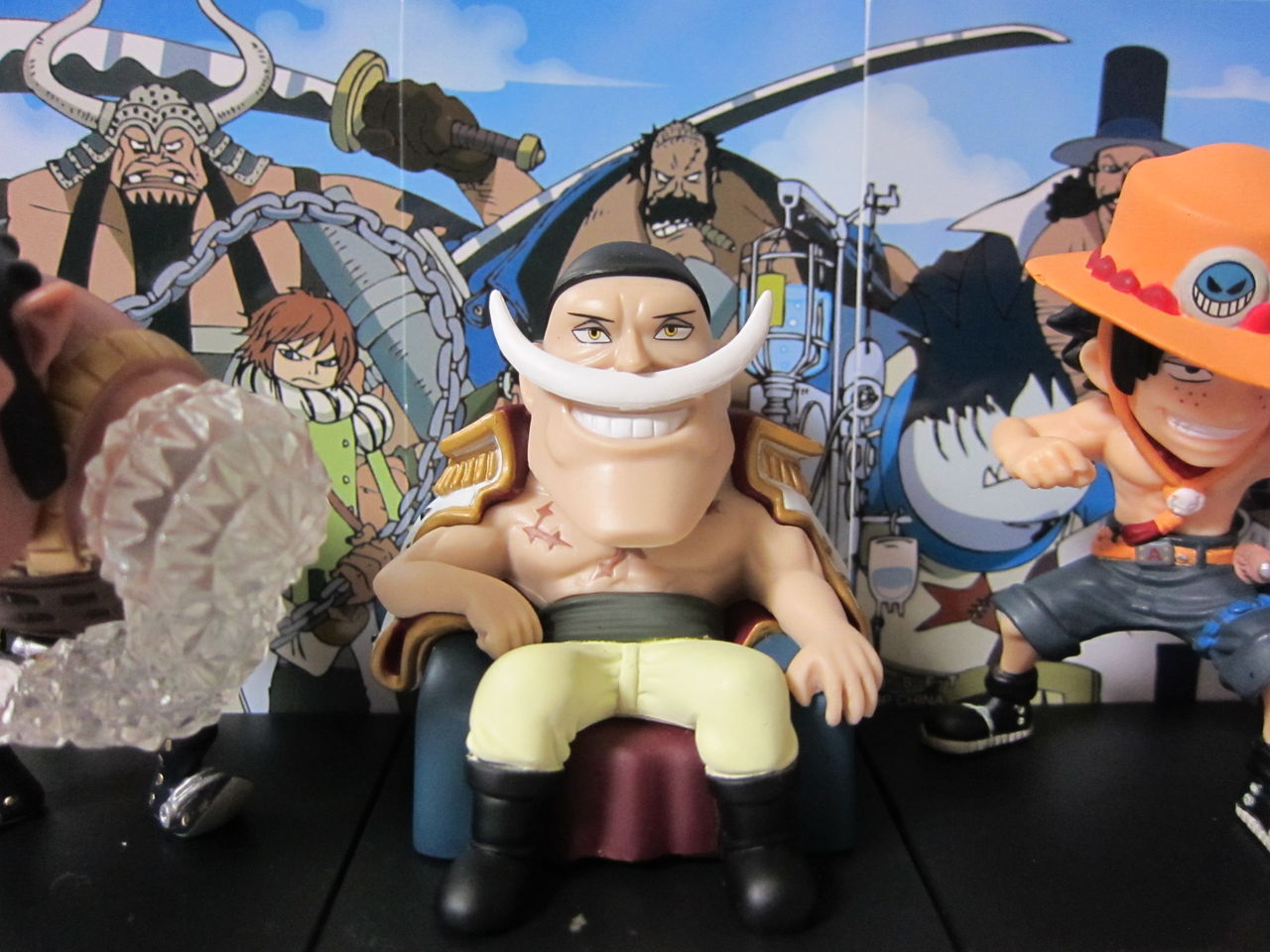 The Legend of Edward Newgate Set ของแท้ JP แมวทอง - WCF Ichiban Kuji Banpresto [โมเดลวันพีช] (4 ตัว)