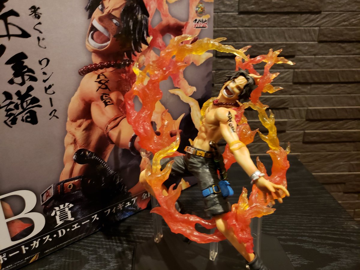 Ace ของแท้ JP แมวทอง - Ichiban Kuji Banpresto [โมเดลวันพีช]