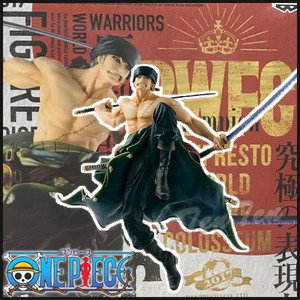Zoro ของแท้ JP แมวทอง - Banpresto World Figure Colosseum [โมเดลวันพีช]