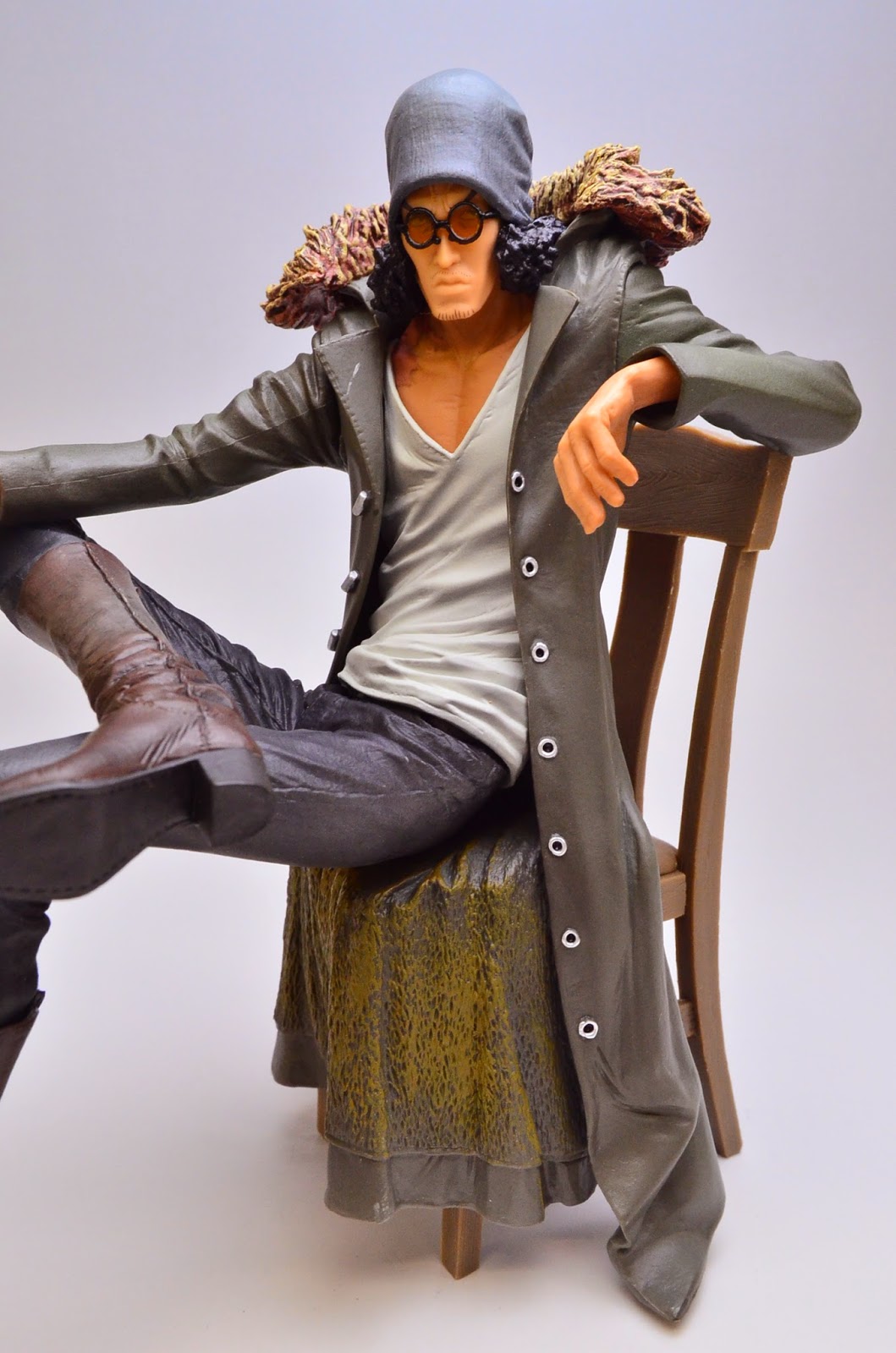Kuzan ของแท้ JP แมวทอง - Creator X Creator Banpresto [โมเดลวันพีช]