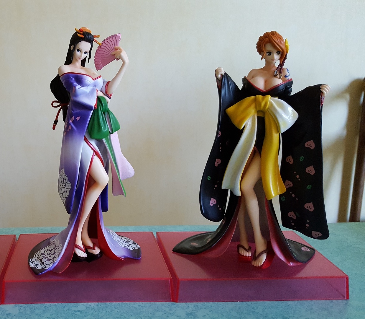 Kimono Set ของแท้ JP แมวทอง - Ichiban Kuji Banpresto [โมเดลวันพีช] (2 ตัว)