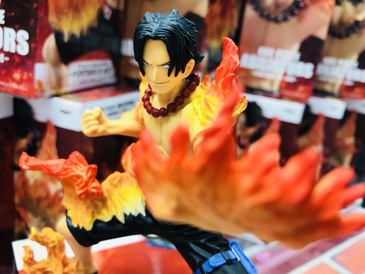 Ace ของแท้ JP แมวทอง - Abiliators Banpresto [โมเดลวันพีช]