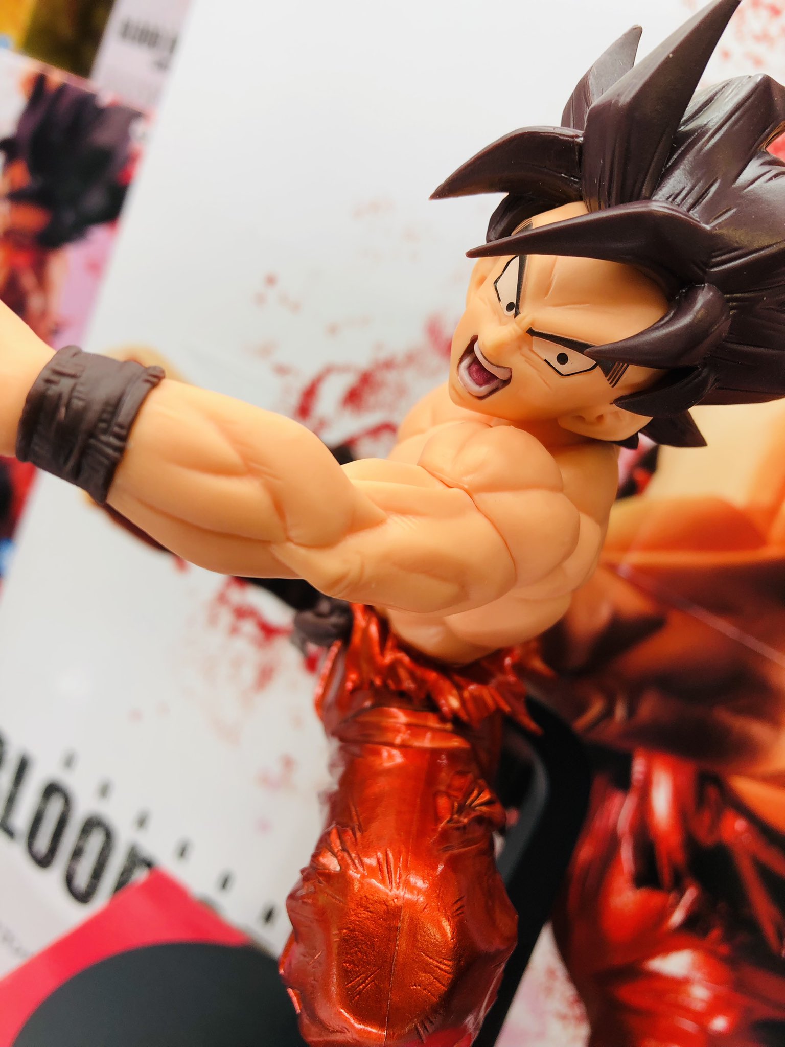 Goku ของแท้ JP แมวทอง - Blood of Saiyans Banpresto [โมเดลดราก้อนบอล]