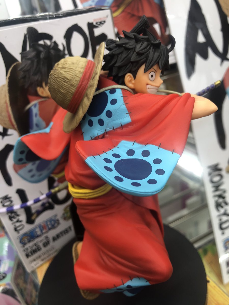 Luffy Wano ของแท้ JP แมวทอง - King of Artist Banpresto [โมเดลวันพีช]