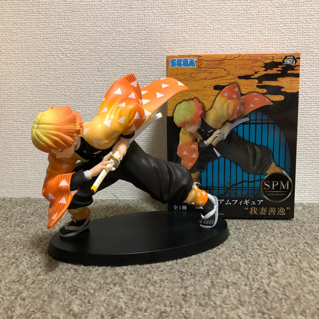 Zenitsu ของแท้ JP - Super Premium Sega [โมเดล Demon Slayer]
