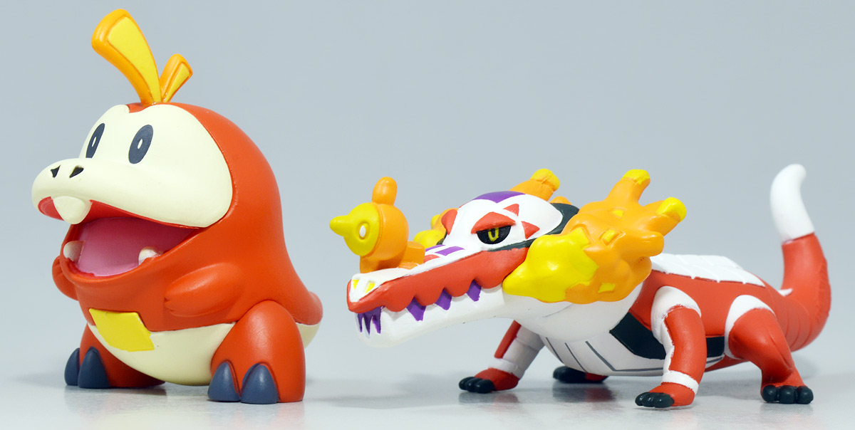 Skeledirge ของแท้ JP - Monster Collection Takara Tomy [โมเดลโปเกมอน]