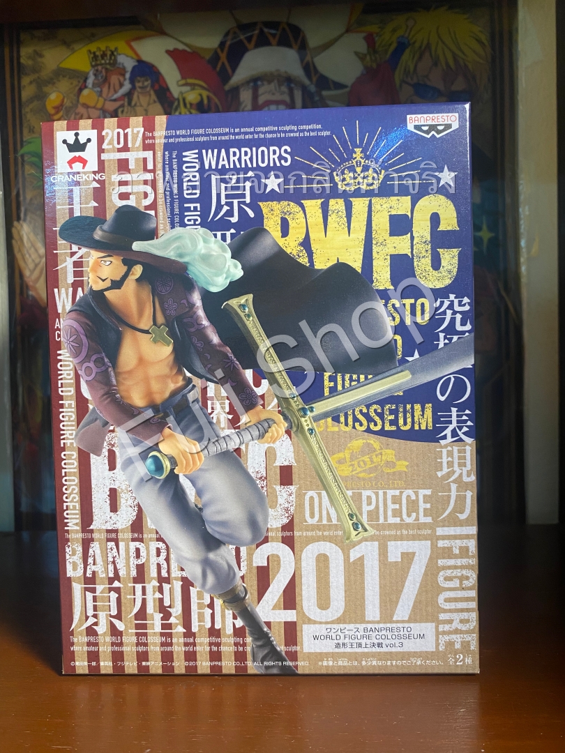 Mihawk ของแท้ JP แมวทอง - Banpresto World Figure Colosseum [โมเดลวันพีช]